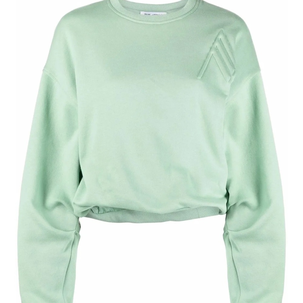 The Attico Mint Green Women's Hoodie